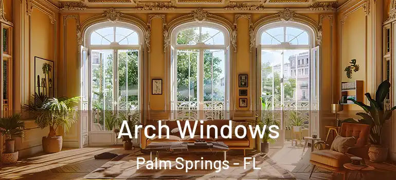 Arch Windows Palm Springs - FL