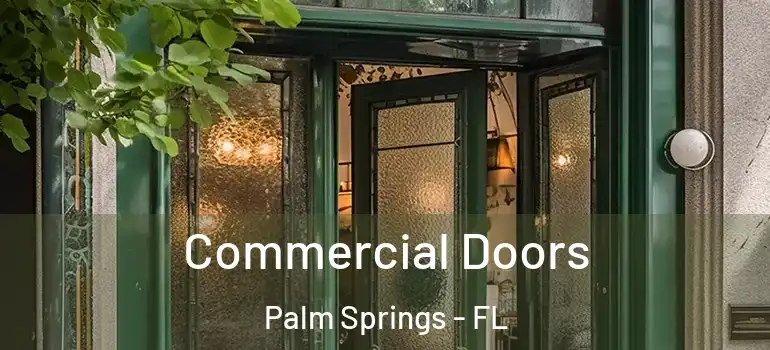  Commercial Doors Palm Springs - FL