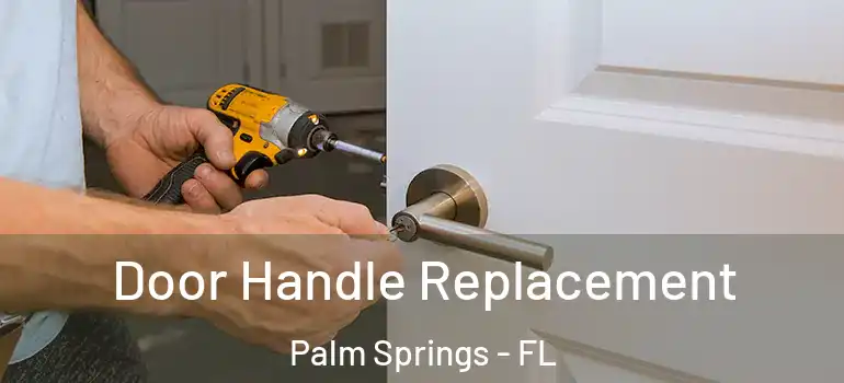  Door Handle Replacement Palm Springs - FL