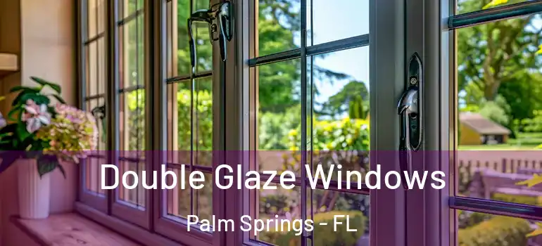  Double Glaze Windows Palm Springs - FL
