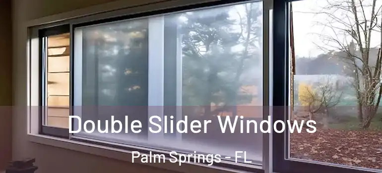  Double Slider Windows Palm Springs - FL