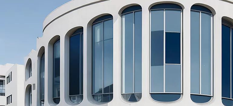 Geometric Window Curtains in Palm Springs, FL