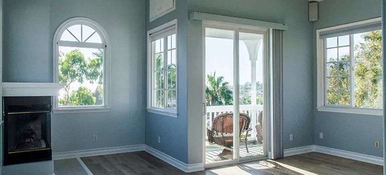 Tempered Glass Sliding Door inPalm Springs, FL