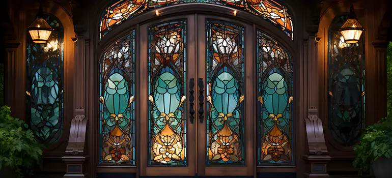 Wrought Iron Storm Door in Palm Springs, FL