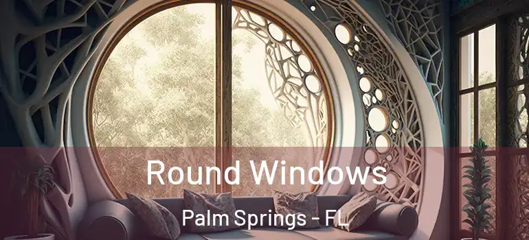  Round Windows Palm Springs - FL
