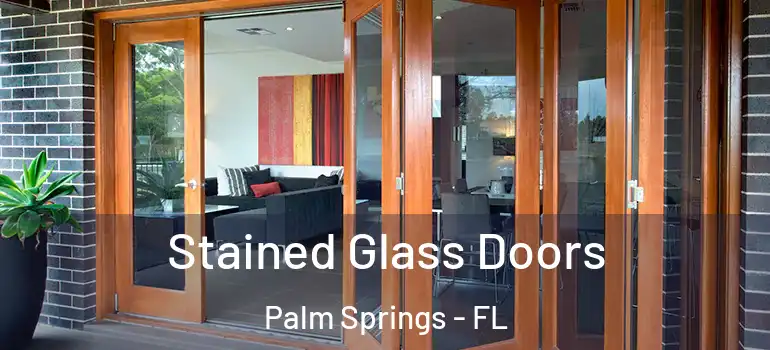  Stained Glass Doors Palm Springs - FL