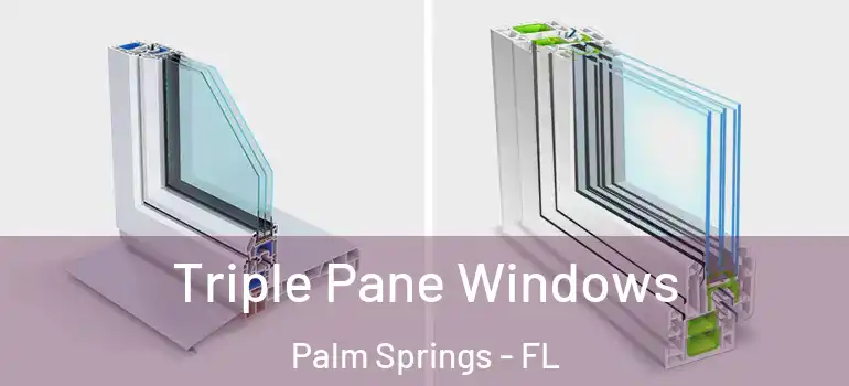  Triple Pane Windows Palm Springs - FL