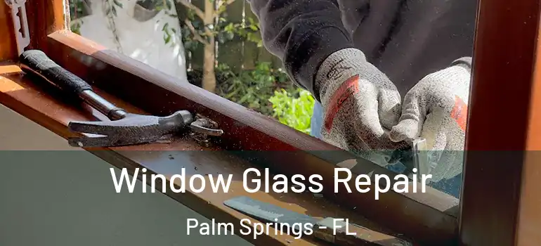  Window Glass Repair Palm Springs - FL