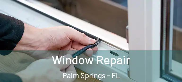  Window Repair Palm Springs - FL