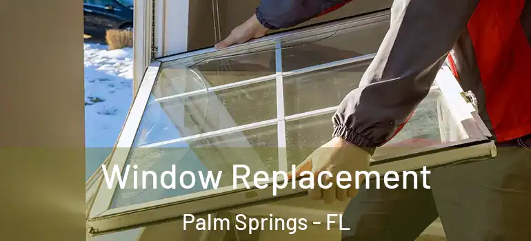 Window Replacement Palm Springs - FL